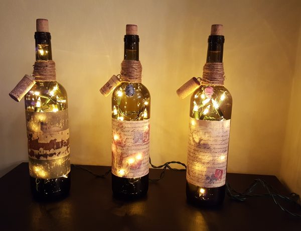 Wine Bottle Lamps