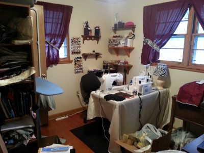 Sewing Room Makeover